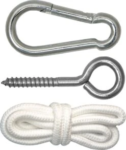 Metalen Ophangset Tot 160kg - Massieve Bevestiging Set Voor Hangstoel Hangmat - Plafond Wand Montage -Optimaal Tuinmeubel Winkel 1013x1200