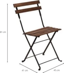 Wooners® Bistroset - Tuintafel Met Twee Stoelen - Metaal En Hout - Zwart 8 Wooners® Bistroset - Tuintafel Met Twee Stoelen - Metaal En Hout - Zwart -Optimaal Tuinmeubel Winkel 1046x1200 2