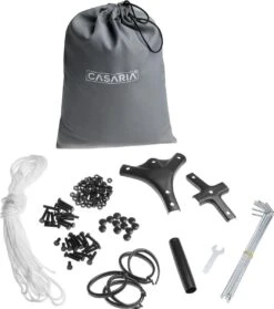 Casaria Paviljoen Topas 3x4m - UV-bescherming 50+ - Antraciet 17 Casaria Paviljoen Topas 3x4m - UV-bescherming 50+ - Antraciet -Optimaal Tuinmeubel Winkel 1064x1200