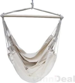 XXL 2 Persoons Hangstoel 185x130 - Zit Hangmat Met Spreidstok Tot 150 Kg - Binnen En Buiten -Optimaal Tuinmeubel Winkel 1075x1200