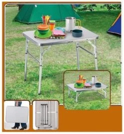 Camp Active Campingtafel - Opvouwbaar - 2 Hoogtes - 75 X 55 X 25-59 Cm -Optimaal Tuinmeubel Winkel 1116x1200 1