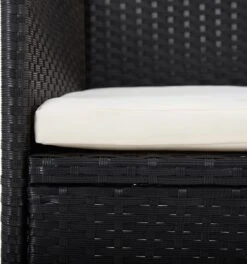 VidaXL 5-delige Tuinset Met Kussens Zwart -Optimaal Tuinmeubel Winkel 1123x1200 1