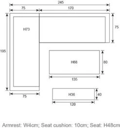 Blakes Lounge Diningset - 4 Delig - Donker Grijs 39 Blakes Lounge Diningset - 4 Delig - Donker Grijs -Optimaal Tuinmeubel Winkel 1132x1200 3