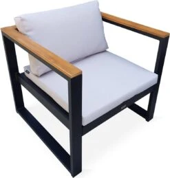 Loungeset 5 Plaatsen Van Aluminium En Eucalyptus – NAZCA – Antraciet Structuur, Lichtgrijs Kussens 14 Loungeset 5 Plaatsen Van Aluminium En Eucalyptus – NAZCA – Antraciet Structuur, Lichtgrijs Kussens -Optimaal Tuinmeubel Winkel 1145x1200 2