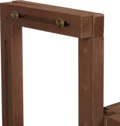 Relaxdays Balkontafel Inklapbaar - Klaptafel Balkon - Tafel Reling - Hangtafel Hout -Optimaal Tuinmeubel Winkel 1146x1200 3