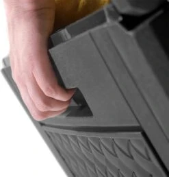 Opbergbox 310L UV-Bestendig Weerbestendig Wielen Tuinbox Rotan-look Antraciet -Optimaal Tuinmeubel Winkel 1149x1200 2