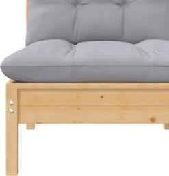 VidaXL 3-delige Loungeset Met Grijze Kussens Massief Grenenhout -Optimaal Tuinmeubel Winkel 1159x1200 4