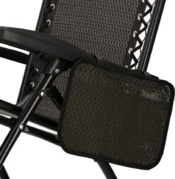 Springos Tuinstoel | Ligstoel | Opvouwbaar | Verstelbaar | Ergonomische Hoofdsteun | Bruin / Zwart -Optimaal Tuinmeubel Winkel 1172x1200