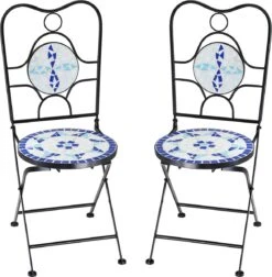 Merkloos Mozaïek Bistroset Neptun - 3-delig 12 Merkloos Mozaïek Bistroset Neptun - 3-delig -Optimaal Tuinmeubel Winkel 1178x1200 4