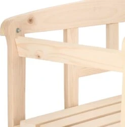 Merkloos Springos Tuinbank | Tuinbankje | Zitbank Buiten | Naaldhout | 119 X 78 X 45 Cm | Licht -Optimaal Tuinmeubel Winkel 1183x1200 1