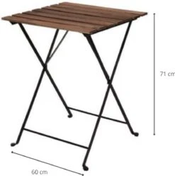 Wooners® Bistroset - Tuintafel Met Twee Stoelen - Metaal En Hout - Zwart 7 Wooners® Bistroset - Tuintafel Met Twee Stoelen - Metaal En Hout - Zwart -Optimaal Tuinmeubel Winkel 1193x1200 6
