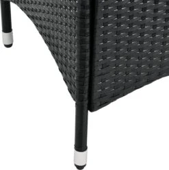 Polyrotan Balkonset - Bayamo - 3-delig - Zwart 14 Polyrotan Balkonset - Bayamo - 3-delig - Zwart -Optimaal Tuinmeubel Winkel 1194x1200 4