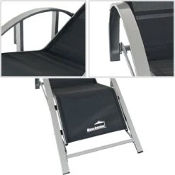 MaxxGarden Ligbed Set - 2 Stuks Zwart - Met Tafel - Sun Loungers - Loungebed 10 MaxxGarden Ligbed Set - 2 Stuks Zwart - Met Tafel - Sun Loungers - Loungebed -Optimaal Tuinmeubel Winkel 1195x1200