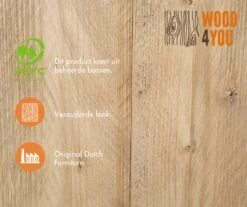 Wood4you - Tuinbank - Ameland - 'Doe Het Zelf' Bouwpakket Steigerhout 152Lx72Hx57D Cm - Incl Kussen -Optimaal Tuinmeubel Winkel 1200x1005 2