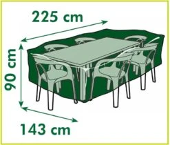 Nature - Tuinmeubelhoes - Beschermhoes Voor Tafel (rechthoekig) - H90 X 225 X 143cm 7 Nature - Tuinmeubelhoes - Beschermhoes Voor Tafel (rechthoekig) - H90 X 225 X 143cm -Optimaal Tuinmeubel Winkel 1200x1018 1