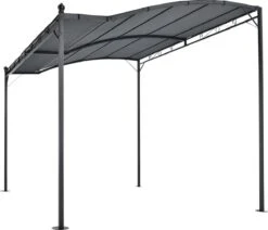 Pergola Tuinpaviljoen 300x250x243 Cm Antraciet Donkergrijs -Optimaal Tuinmeubel Winkel 1200x1032 3
