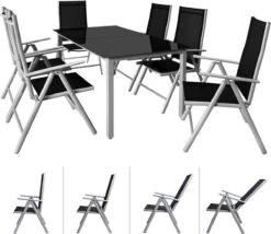 Casaria Alumunium Tuinset Bern - 6 Stoelen + 1 Tafel – Zilver 13 Casaria Alumunium Tuinset Bern - 6 Stoelen + 1 Tafel – Zilver -Optimaal Tuinmeubel Winkel 1200x1039 2