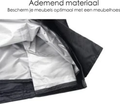Merkloos Beschermhoes Voor Tuinmeubelen - 250x250x90cm - Zwart 12 Merkloos Beschermhoes Voor Tuinmeubelen - 250x250x90cm - Zwart -Optimaal Tuinmeubel Winkel 1200x1039