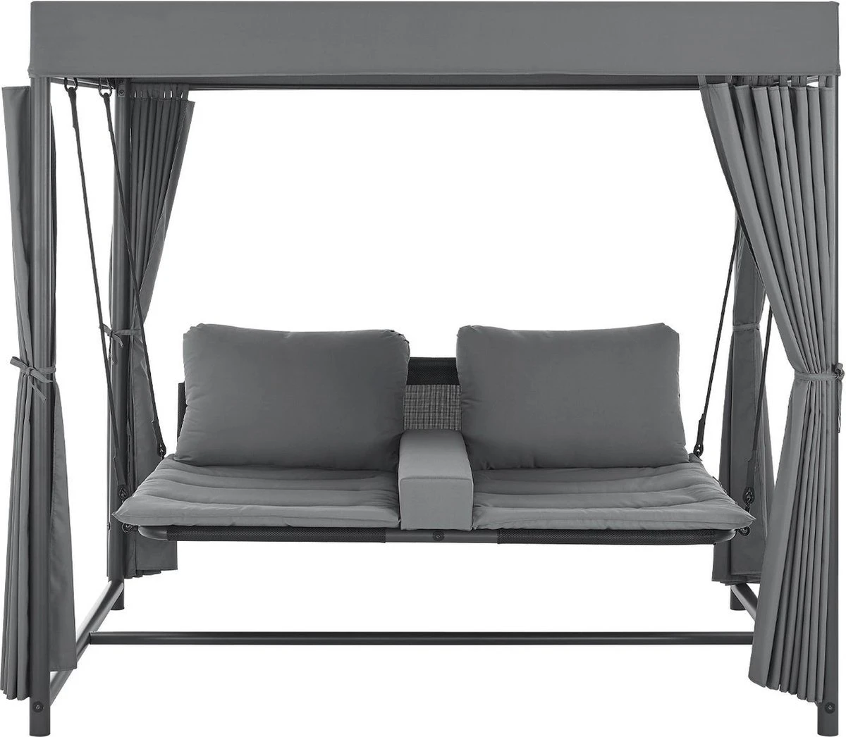 Schommelbank / Ligbank Kassandra - Donkergrijs 14 Schommelbank / Ligbank Kassandra - Donkergrijs - Afbeelding 14