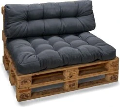 Palletkussen Basic Comfort Zitgedeelte Grijs 120x80x15cm -Optimaal Tuinmeubel Winkel 1200x1066 1
