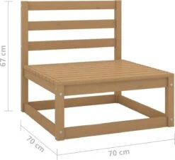 VidaXL 5-delige Loungeset Met Kussens Massief Grenenhout -Optimaal Tuinmeubel Winkel 1200x1093 1