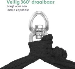 Vita5 XXL Hangstoel | Binnen&Buiten Hangnest | Incl. 2 Kussens En Boekenvak | Volwassenen&Kinderen | Hangmatstoel Tot 225kg | Donkergroen -Optimaal Tuinmeubel Winkel 1200x1094 2