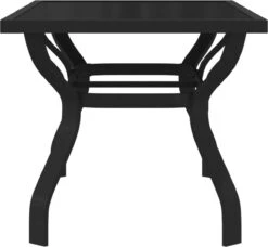 Prolenta Premium - Tuintafel 140x70x70 Cm Staal En Glas Zwart 10 Prolenta Premium - Tuintafel 140x70x70 Cm Staal En Glas Zwart -Optimaal Tuinmeubel Winkel 1200x1108 3