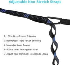 Fuegobird Hangmat Dubbele En Enkele Draagbare Hangmat Met Boomtouwen, Lichtgewicht Nylon Parachute-hangmatten Camping 9 Fuegobird Hangmat Dubbele En Enkele Draagbare Hangmat Met Boomtouwen, Lichtgewicht Nylon Parachute-hangmatten Camping -Optimaal Tuinmeubel Winkel 1200x1118 3