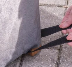 Weersbestendige Beschermhoes Loungeset / Tuinset (met Hoge Tafel) | 260 X 260 X 95 Cm | Premium | Waterproof | TÜV Rheinland Gecertificeerd | Hoes Voor Tuin | Waterdicht | Solution Dyed (verkleuring Onmogelijk) | Grijs / Antraciet -Optimaal Tuinmeubel Winkel 1200x1119 4