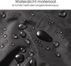 Merkloos Beschermhoes Voor Tuinmeubelen - 250x250x90cm - Zwart 11 Merkloos Beschermhoes Voor Tuinmeubelen - 250x250x90cm - Zwart -Optimaal Tuinmeubel Winkel 1200x1129 2