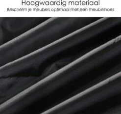 Merkloos Beschermhoes Voor Tuinmeubelen - 250x250x90cm - Zwart 14 Merkloos Beschermhoes Voor Tuinmeubelen - 250x250x90cm - Zwart -Optimaal Tuinmeubel Winkel 1200x1129 3