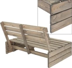 Pro Garden Palletbank - 120 Cm - 2-zits 13 Pro Garden Palletbank - 120 Cm - 2-zits -Optimaal Tuinmeubel Winkel 1200x1139 2