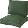 2L Home & Garden Rugkussen Metro Lounge Olijf - 60 X 40cm