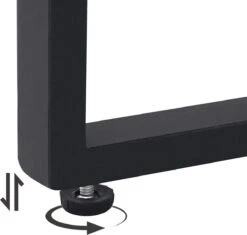 Songmics Tuinmeubelset, 3-delige Set, Van Polyrotan, Voor Outdoor, Terras, Balkon, Tuin, Eenvoudige Montage, Bijzettafel En 2 Stoelen, Zwart-beige -Optimaal Tuinmeubel Winkel 1200x1141 2