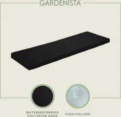 Gardenista Tuinbank Kussen - Bank Meubilair Buiten 2-zitter ZitKussen - Bankkussen Voor Tuin - Zitkussen Voor Tuinbank - Zachte En Lichtgewicht Waterbestendig Materiaal -Optimaal Tuinmeubel Winkel 1200x1149 1