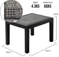 Pro Garden - Tuinset 5-delig Met Kussens -Optimaal Tuinmeubel Winkel 1200x1160 6