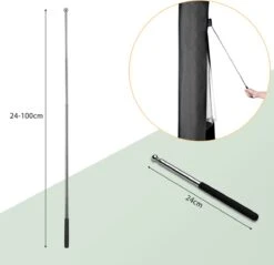 Kingsleeve Parasolhoes Tot Ø 330cm - Weerbestendig Robuust - Grijs -Optimaal Tuinmeubel Winkel 1200x1163