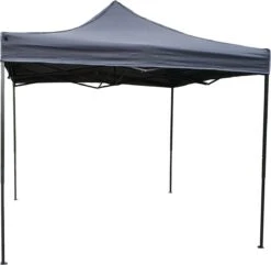Garden Royal Easy Up Partytent 3x3 Donker Grijs