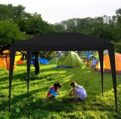 MaxxGarden Partytent - Paviljoen - 3x3 - Waterdicht - Zwart -Optimaal Tuinmeubel Winkel 1200x1175