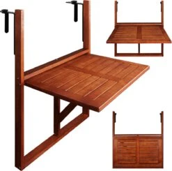 Merkloos Casaria Balkontafel - FSC®-Gecertificeerd Acaciahout – Hangend – Bruin 14 Merkloos Casaria Balkontafel - FSC®-Gecertificeerd Acaciahout – Hangend – Bruin -Optimaal Tuinmeubel Winkel 1200x1191 9