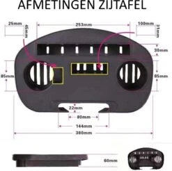 Brulo - Ligstoel Tuin - Ligstoelen - Strandstoel Opvouwbaar - Tuinstoel - Incl Tafel En Hoofdkussen -Optimaal Tuinmeubel Winkel 1200x1197 3