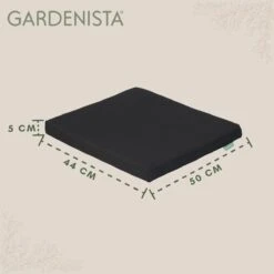 Gardenista Stoelkussen - Waterbestendige Tuinkussens Voor Binnen En Buiten - Zitkussen Met Lint - Kussens Voor Tuinstoel -Optimaal Tuinmeubel Winkel 1200x1198 19
