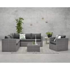 Garden Impressions Montana Loungeset - Organic Grey -Optimaal Tuinmeubel Winkel 1200x1200 1000