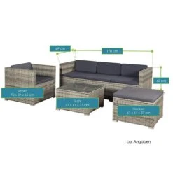Loungeset Punta Cana - L - Polyrotan -Optimaal Tuinmeubel Winkel 1200x1200 1044