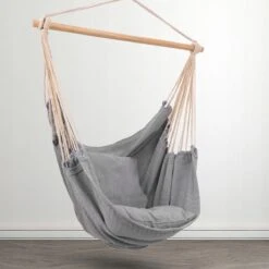 RENALUX Hangstoel Buiten En Binnen - Hangstoel Voor Binnen - Hangstoel Zonder Standaard - Hangstoel Cocoon - Gratis 2 Zachte Kussens - 150 KG - Grijs 12 RENALUX Hangstoel Buiten En Binnen - Hangstoel Voor Binnen - Hangstoel Zonder Standaard - Hangstoel Cocoon - Gratis 2 Zachte Kussens - 150 KG - Grijs -Optimaal Tuinmeubel Winkel 1200x1200 114