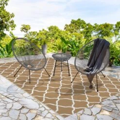 LifeGoods Acapulco Bistroset - 3-Delig - Tuinset Met Bijzettafel - Grijs 14 LifeGoods Acapulco Bistroset - 3-Delig - Tuinset Met Bijzettafel - Grijs -Optimaal Tuinmeubel Winkel 1200x1200 1157