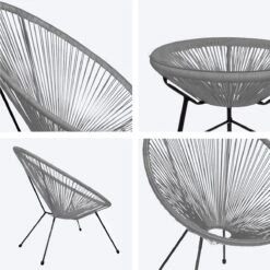 LifeGoods Acapulco Bistroset - 3-Delig - Tuinset Met Bijzettafel - Grijs 16 LifeGoods Acapulco Bistroset - 3-Delig - Tuinset Met Bijzettafel - Grijs -Optimaal Tuinmeubel Winkel 1200x1200 1159