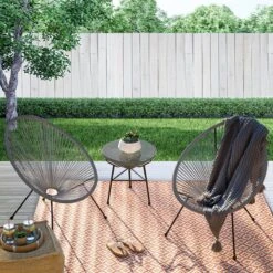 LifeGoods Acapulco Bistroset - 3-Delig - Tuinset Met Bijzettafel - Grijs 17 LifeGoods Acapulco Bistroset - 3-Delig - Tuinset Met Bijzettafel - Grijs -Optimaal Tuinmeubel Winkel 1200x1200 1160