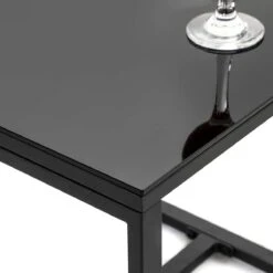 Songmics Tuinmeubelset, 3-delige Set, Van Polyrotan, Voor Outdoor, Terras, Balkon, Tuin, Eenvoudige Montage, Bijzettafel En 2 Stoelen, Zwart-beige -Optimaal Tuinmeubel Winkel 1200x1200 1177