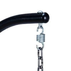 Merkloos Hangstoel Norway - Zwart Wicker & Touw Luxe Egg Hangstoel Met Dikke Antraciete Kussens Met Frame - Inklapbare Basket -Optimaal Tuinmeubel Winkel 1200x1200 119